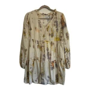 NWOT True Craft Tie Dye Ruffled Dress, size X Small